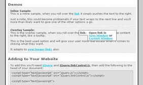 jQuery超级链接打开效果 jQuery超级链接打开效果代码下载