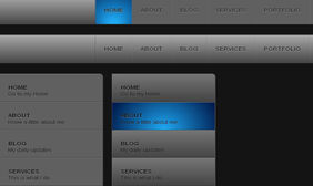 CSS3实现颜色渐变菜单 CSS3实现颜色渐变菜单网页特效