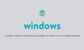 jQuery全屏窗口位置确定 jQuery全屏窗口位置确定插件Windows网页特效