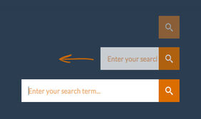 CSS3响应式伸缩搜索框 CSS3响应式伸缩搜索框网页特效