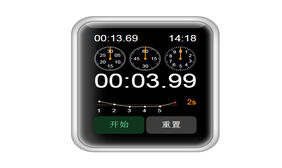 JS+CSS3实现苹果iwatch计时器
