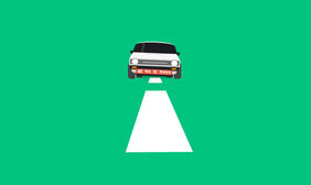 纯CSS3汽车在公路上行驶动画特效
