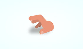 纯CSS3手指打手势动画特效