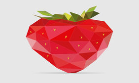 HTML5 SVG草莓图案特效