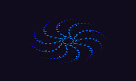CSS3蓝色粒子线条动画特效
