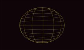 CSS3网状地球旋转特效