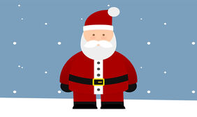 纯CSS3绘制圣诞老人雪花特效